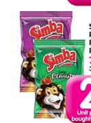 Simba Peanuts Or Peanuts & Raisins-36x50g