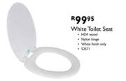 White Toilet Seat