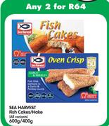 Sea Harvest Fish Cakes/Hake(All Variants)-2X600/400g