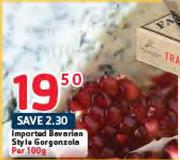 Imported Bavarian Style Gorgonzola Per-100g