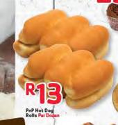 PnP Hot Dog Rolls Per Dozen