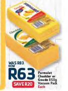Parmalat Cheddar Or Gouda-850g Vacuum Pack Each