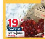 Imported Bavarian Style Gorgenzola Per-100g