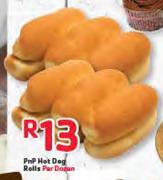 PnP Hot Dog Rolls
