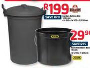Bigjim Garden Refuse Bin-120Ltr, 830x670x550