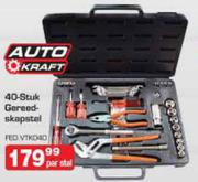 Auto Kraft 40-Stuk Gereed Skapstel-Per Stel
