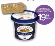 Lancewood Cream Cheese Assorted, Each-230g