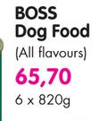 Boss Dog Food(All Flavours)-6x820g