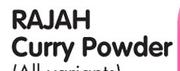 Rajah Curry Powder(All Variants)-50g