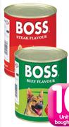 Boss Dog Food(All Flavours)-6x820g