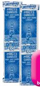 Price's Lighthouse Candles(White)-400g