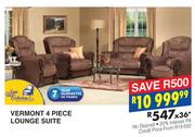 Vermont 4 Piece Lounge Suite