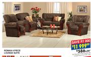 Roman 4 Piece Lounge Suite