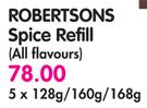 Robertsons Spice Refill(All Flavours)-5x128/160/168g