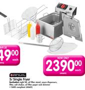 Anvil 5Ltr Single Fryer