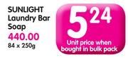 Sunlight Laundry Bar Soap-84 x 250g