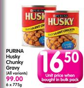 Purina Husky Chunky Gravy(All Variants)-775g Each