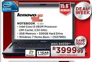 Lenovo Notebook (i3-380)