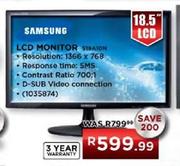 Samsung LCD Monitor-18.5" (S19A10N)