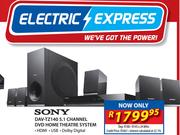 Sony DAV-TZ140 5.1 Channel DVD Home Theatre System