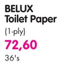 Belux Toilet Paper (1-Ply)-36's