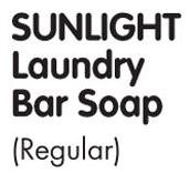 Sunlight Laundry Bar Soap (Regular)-125g