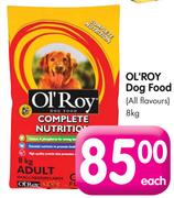 Ol'Roy Dog Food (All Flavours)-8kg