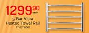5-Bar Vista Heated Towel Rail FTHETW007
