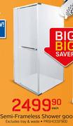 Semi-Frameless Shower 900 PRSHCESF900