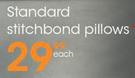 Standard Stitchbond Pillows-Each