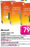 Microsoft Office Professional 2010 Each