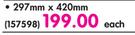 Easy Loading Photo Frame-297mm x 420mm Each
