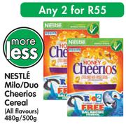 Nestle Milo/Duo Cheerios Cereal (All Flavours)-2 x 480gm/500gm
