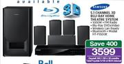 Samsung 5.1 Channel 3D Blu Ray Home Theatre System