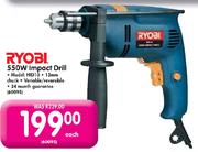 Ryobi Impact Drill Model HID10- 550W