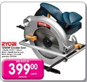 Ryobi Circular Saw Model CS185 -1200 Watt