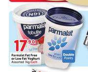 Parmalat Fat Free Or Low Fat Yoghurt Assorted-1Kg Each