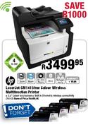 HP LaserJet CM1415fnw Colour Wireless Multifunction Printer