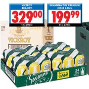 Savanna Dry Premium Cider Cans-24 x 330ml