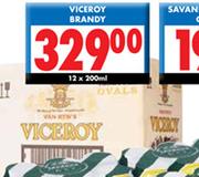 Viceroy Brandy-12 x 200ml