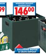 Windhoek Draught Sharing Pack-16 x 660ml