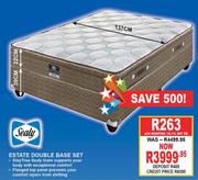  Sealy 137cm Estate Double Base Set
