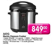 AEG Electric Pressure Cooker-6 Ltr (EPC6000)