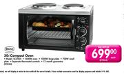 Swan Compact Oven-30 Ltr (SCO305)