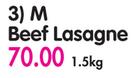 M Beef Lasagne-1.5Kg