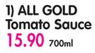 All Gold Tomato Sauce-700Ml