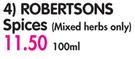 Robertsons Spices-100Ml