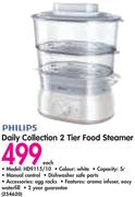 Philips Daily Collection 2 Tier Food Steamer HD9115/10