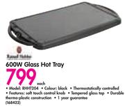Russell Hobbs 600W Glass Hot Tray RHHT204