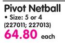 Mitre Pivot Netball
